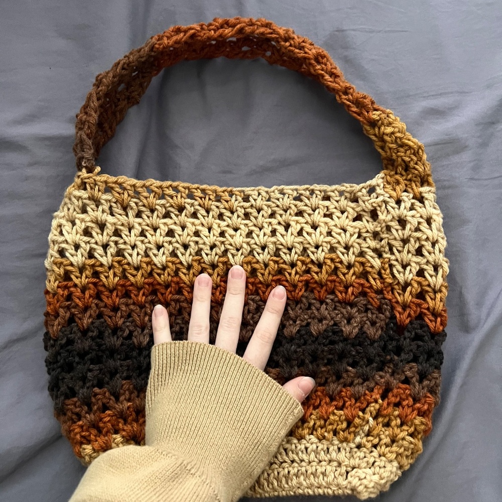 Handmade Crochet Bag - Picture 2 of 5